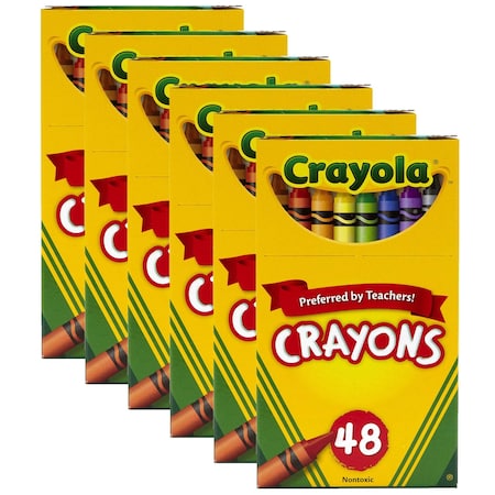 Crayola Crayons, Regular Size, PK288 BIN48
